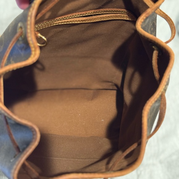 Luxury Brown Monogram Backpack - Picture 6 of 7